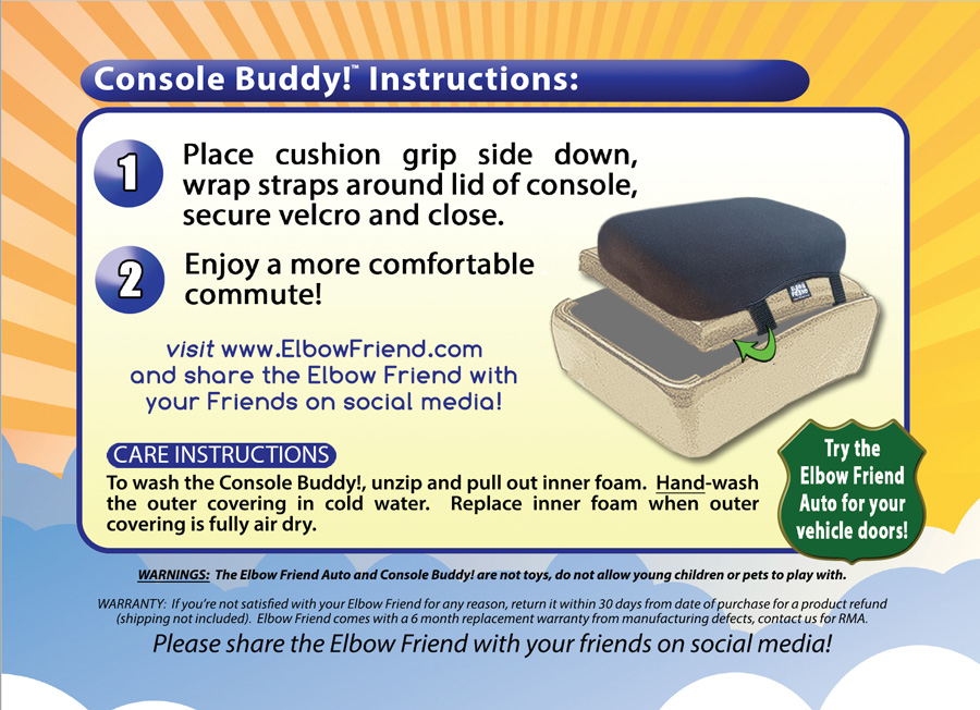 Console Buddy Instructions